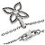 Collana Pendente Louis Vuitton 18K White Gold Cracker Diamond - vista 2