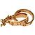 Collana Cartier Mini Love in oro rosa 18K - vista 4