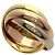 Cartier Trinity LM #53 Band Ring
