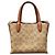 Coach Willow Tote 18 CW550 3-Way Bag Braun - Ansicht 2