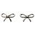 Autre Marque Pendientes Tiffany & Co. Bow Ribbon