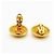 Orecchini a clip Chanel placcati oro D'oro - vista 3
