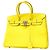 Hermès Borsa Hermes Birkin 35 Candy D'oro Grigio