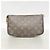 Louis Vuitton Monogram Pochette Accessoires Pouch Marrone - vista 9