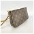 Bolso Louis Vuitton Monogram Pochette Accessoires Castaño - vista 2