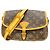 Borsa a tracolla Louis Vuitton Monogram Sologne Marrone
