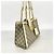 Borsa Tote Gucci Padlock GG Small Marrone Bianco - vista 2