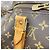 Louis Vuitton Monogram Keepall Bandoulière 50 Marrone - vista 11
