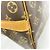 Louis Vuitton Monogram Keepall Bandoulière 50 Marrone - vista 7