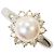 Anello Seiko Nina Ricci in platino PT900 e oro giallo Bianco