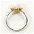 Anello Seiko Nina Ricci in platino PT900 e oro giallo Bianco - vista 2
