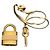 Chloé Chloe Paddington Leder Tote Bag Beige - Ansicht 5