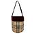 Bolso Burberry Nova Check Beige Burdeos