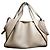 Stella Mc Cartney Borsa Tote Pochette in Eco-pelle Stella McCartney Beige Sabbia - vista 2