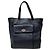 Burberry Leder-Tote-Bag Marineblau