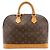 Louis Vuitton Alma Monogram Canvas PM Marron