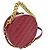 Chanel Round as Earth in vitello glassato Rosso - vista 2