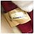 Chanel Round as Earth in vitello glassato Rosso - vista 5