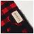 Gucci GG Jacquard Block Check Wollstrick-Schal Schwarz Rot - Ansicht 2
