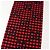 Gucci GG Jacquard Block Check Wollstrick-Schal Schwarz Rot - Ansicht 4