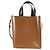 Bolso Tote Marni Mini Museo Castaño Negro Gris - vista 3