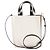 Bolso Tote Marni Mini Museo Castaño Negro Gris - vista 4