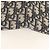 Tarjetero Christian Dior Dior Oblique de lona jacquard Beige Azul marino - vista 7