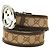 Cintura Gucci GG Canvas Interlocking G Marrone - vista 2