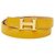 Hermès Hermes Constance H-Belt Brown Yellow