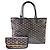 Borsa Tote Goyard Saint Louis PM Marrone Nero
