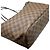 Borsa Tote Louis Vuitton Damier Neverfull MM Marrone - vista 5