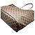 Borsa Tote Louis Vuitton Damier Neverfull MM Marrone - vista 8