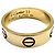 Anello Cartier Love in oro giallo D'oro - vista 3