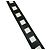 Loewe Anagram Design Leather Bag Strap Black White - view 4
