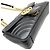 Borsa a tracolla in pelle nera GUCCI GG Marmont Nero - vista 6