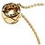 Colar Chanel Coco Crush Dourado - vista 2
