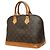 Bolsa Louis Vuitton Monogram Alma PM Marrom - vista 2