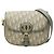 Borsa a tracolla con patta Christian Dior Dior Oblique Bobby Marrone D'oro