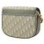 Borsa a tracolla con patta Christian Dior Dior Oblique Bobby Marrone D'oro - vista 2