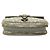 Borsa a tracolla con patta Christian Dior Dior Oblique Bobby Marrone D'oro - vista 3