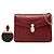 Bulgari Borsa a tracolla Bvlgari Serpenti Forever Rosso Bordò - vista 11