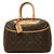 Borsa Louis Vuitton Monogram Deauville Marrone