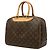Borsa Louis Vuitton Monogram Deauville Marrone - vista 2