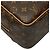 Borsa Louis Vuitton Monogram Deauville Marrone - vista 6