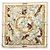 Hermès Foulard Hermes Carre 90 CASSE NOISETTE Multicolore Beige