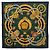 Hermès Hermes Carre 90 Kosmima Space Scarf Mehrfarben Grün Marineblau