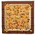 Hermès Hermes Carre 90 Couvee d'Hermes Egg Scarf Marrone Multicolore