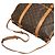 Borsa a tracolla Louis Vuitton Monogram Saumur 35 Marrone - vista 13