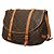 Borsa a tracolla Louis Vuitton Monogram Saumur 35 Marrone - vista 2
