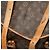 Borsa a tracolla Louis Vuitton Monogram Saumur 35 Marrone - vista 8